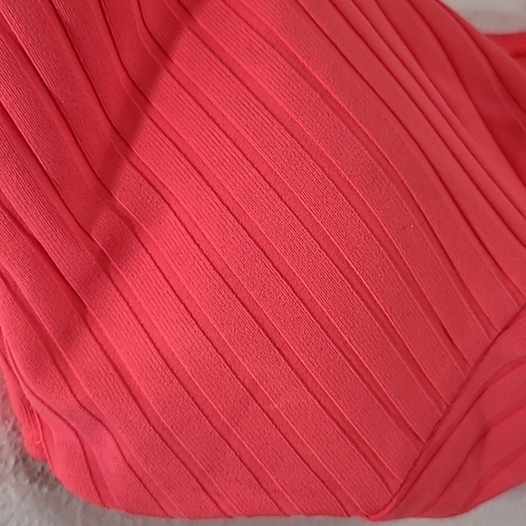 *NWOT* DAMSEL Popsicle Super Rib Bright Orange Bikini Top, size XL - Picture 6 of 6